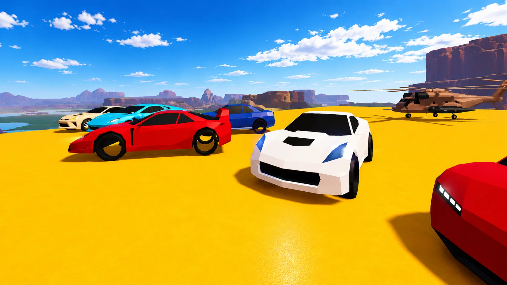 the cars